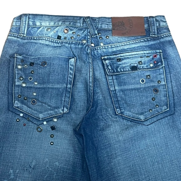 Vintage Sugar Cane Reg. 7. M studded jeans - Picture 3 of 16